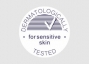 dermatologically tested, for sensitive skin
