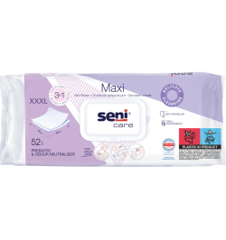 SENI CARE DRĖGNOS SERVETĖLĖS MAXI 3 IN1