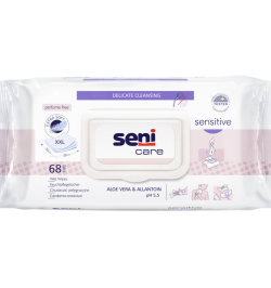 SENI Care drėgnos servetėlės Sensitive